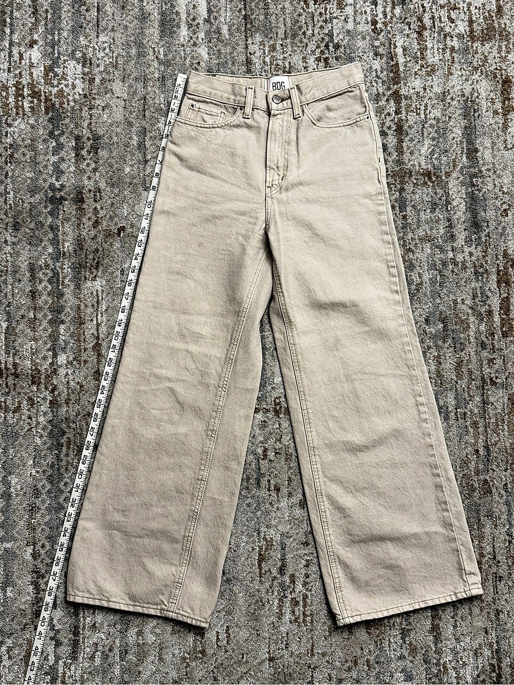 BDG High & Wide Leg Cotton Jeans Waist 26 Like New
